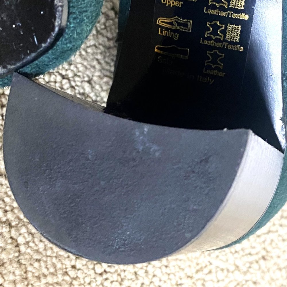 Rag & Bone "Aslen" Forest Green Suede Ankle Boots… - image 8